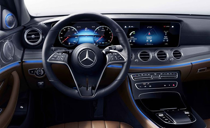 Mercedes e200 sở hữu nhiều chế độ lái có thể tùy chỉnh dễ dàng