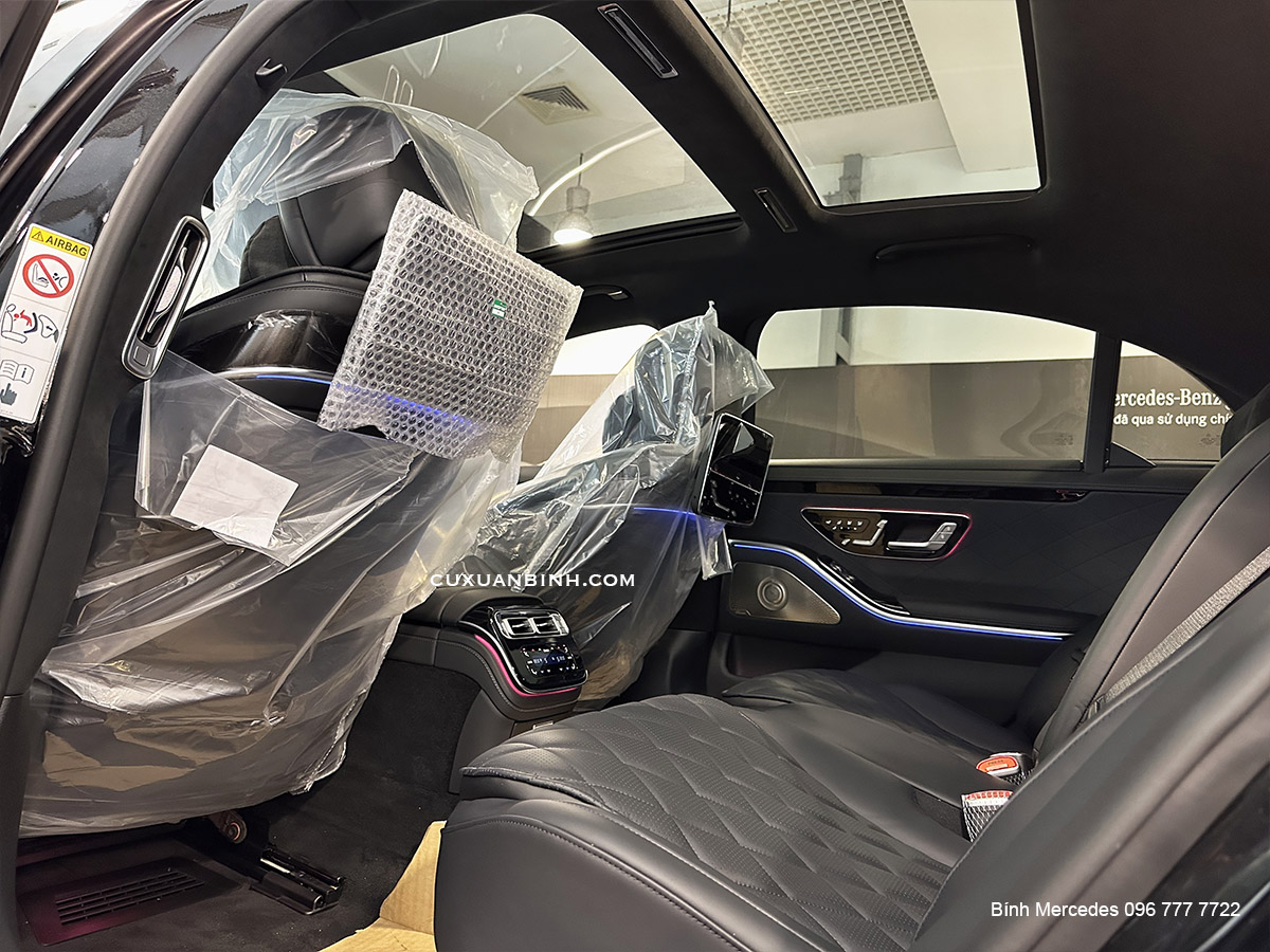 Trang bị tiện nghi trên Mercedes S450 Luxury 2023